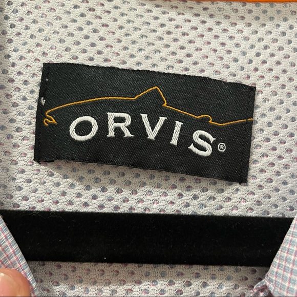 Orvis Light Purple Long Sleeve Breathable Button Down - Picture 6 of 7